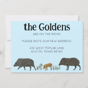 MOVING ANNOUNCEMENT Javelina Family Southwest