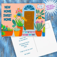 Moving Announcement New Address Front Door CUSTOM