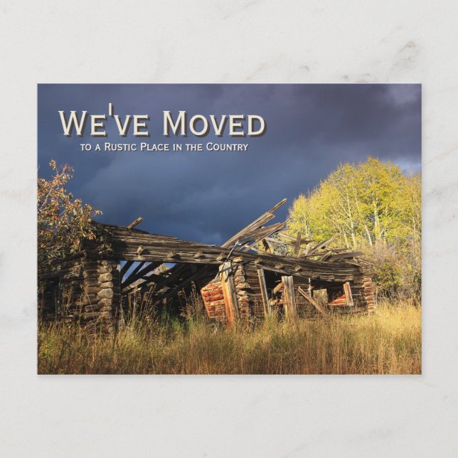 Moving Announcement Postcard (Front)