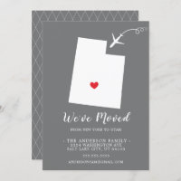 Moving Announcement | State UTAH