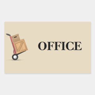 Moving Box Label - Office