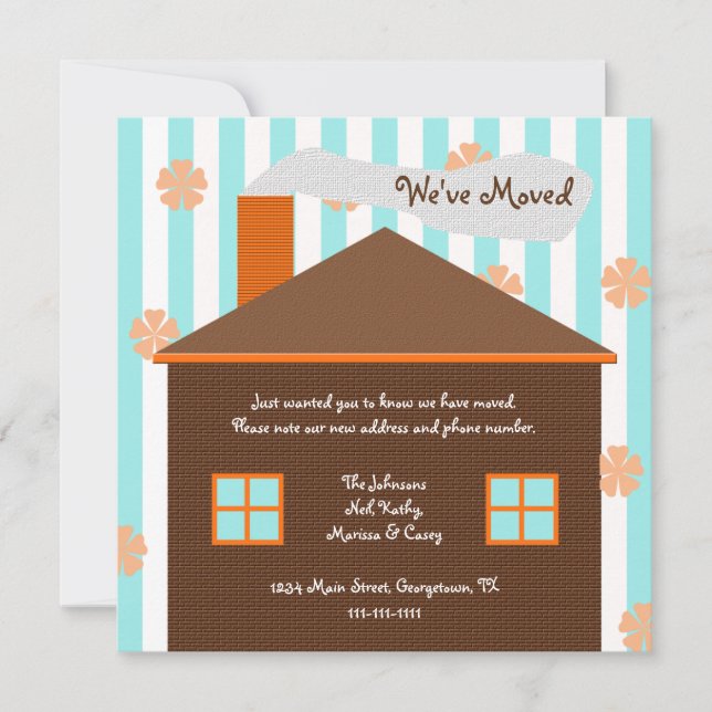 Moving Change of Address Announcements (Front)