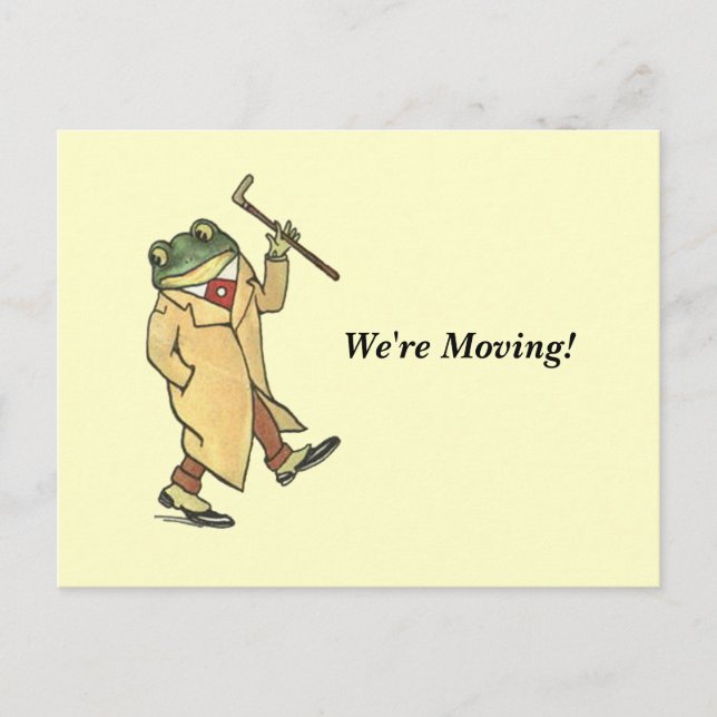 Moving - Changing Homes - Postcard (Front)