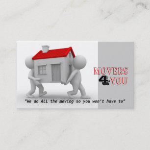 Moving Co. Business Card