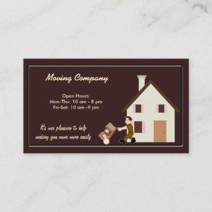 Moving Company Business Card