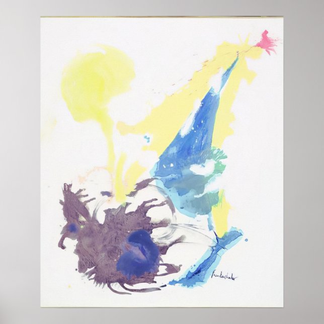 Moving Day - 1961   - Helen Frankenthaler Poster (Front)