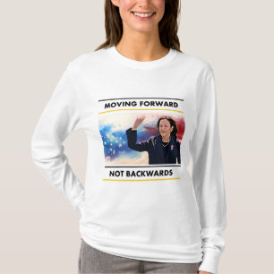 MOVING FORWARD, NOT BACKWARDS Alpha colours  T-Shirt