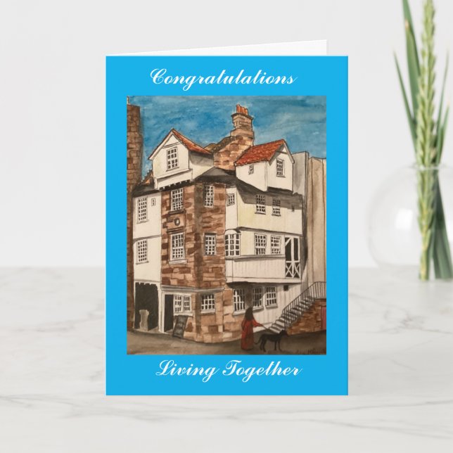 Moving in together card (Front)