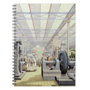 Moving Machinery, from 'Dickinson's Comprehensive Spiral Notebook