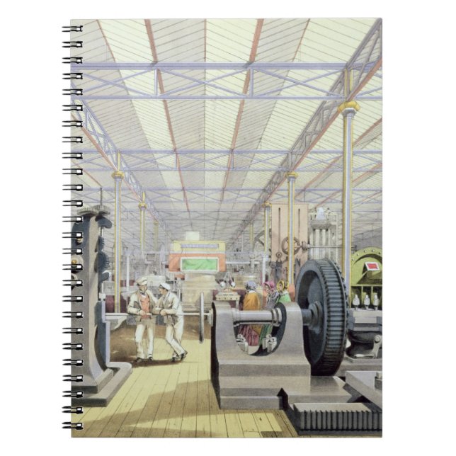 Moving Machinery, from 'Dickinson's Comprehensive Spiral Notebook (Front)