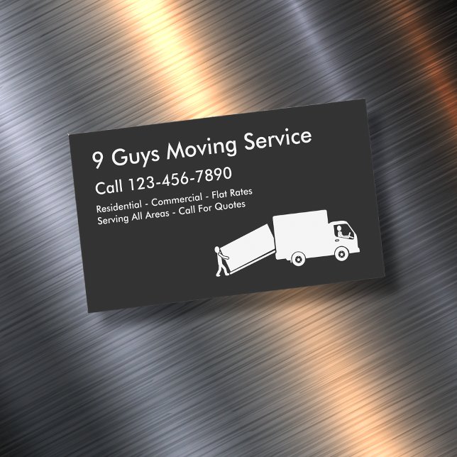 Moving Service Modern Business Magnets (Creator Uploaded)