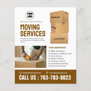 Moving Services Custom Flyer