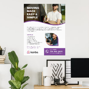 Moving Services Custom Poster