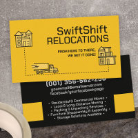 Moving Services - Relocation - Line art