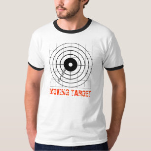 MOVING TARGET Ringer Shirt for guys