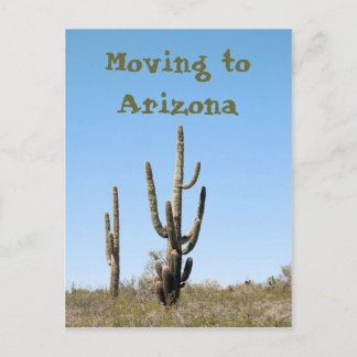 Moving To Arizona Postcard