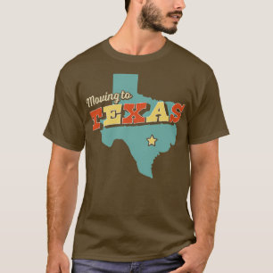 Moving to Texas Retro Vintage T-Shirt