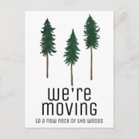 MOVING Trees Forest Minimalist CUSTOM New House