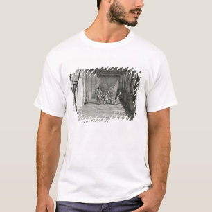 Moving trees into the garden for summer, from 'De T-Shirt