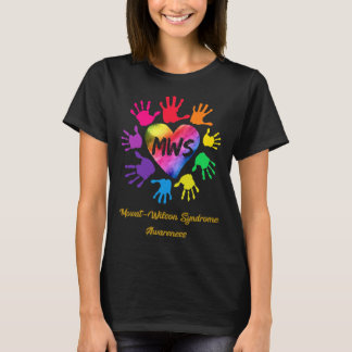Mowat Wilson Syndrome Awareness Hands Gift  T-Shirt