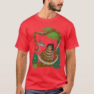 Mowgli Kaa Hypnotise Poster T-Shirt