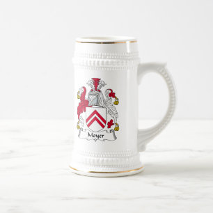 Moyer Family Crest Beer Stein