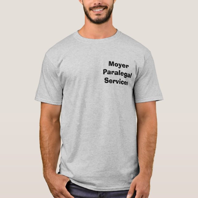 Moyer Paralegal Services T-Shirt (Front)