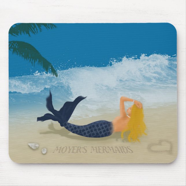 Moyer's Mermaids Mousepad (Front)