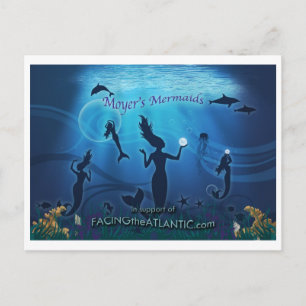 Moyer's Mermaids Postcard