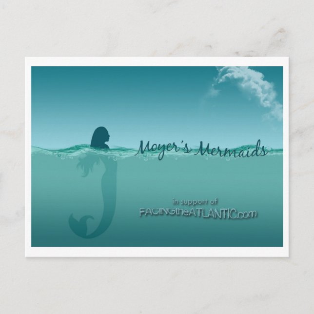 Moyer's Mermaids Postcard (Front)
