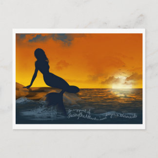 Moyer's Mermaids Postcard