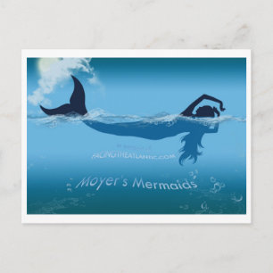 Moyer's Mermaids Postcard