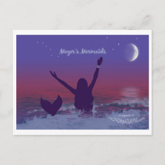 Moyer's Mermaids Postcard