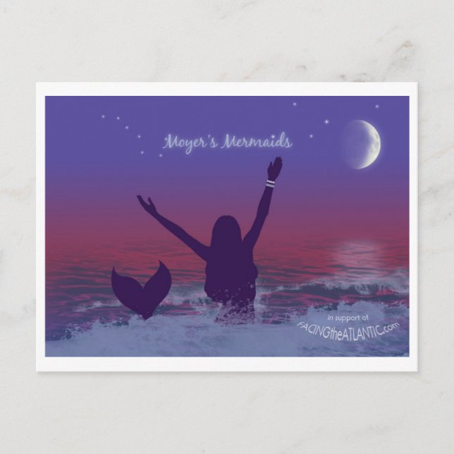 Moyer's Mermaids Postcard (Front)