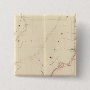 Mozambique Africa 47 15 Cm Square Badge