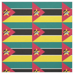 Mozambique Flag Fabric