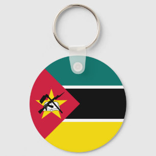 Mozambique Flag Key Ring