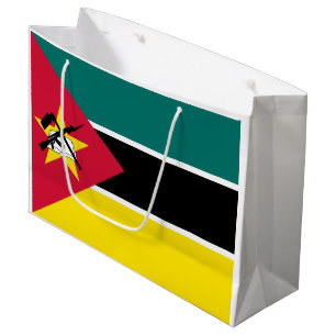 Mozambique Flag Large Gift Bag