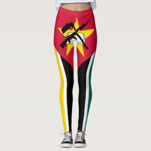 Mozambique Flag Leggings