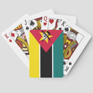 Mozambique Flag Playing Cards