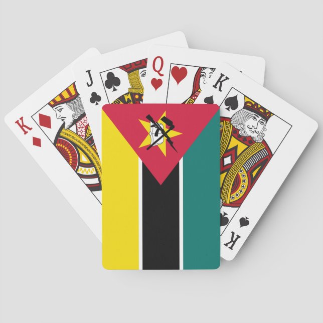 Mozambique Flag Playing Cards (Back)