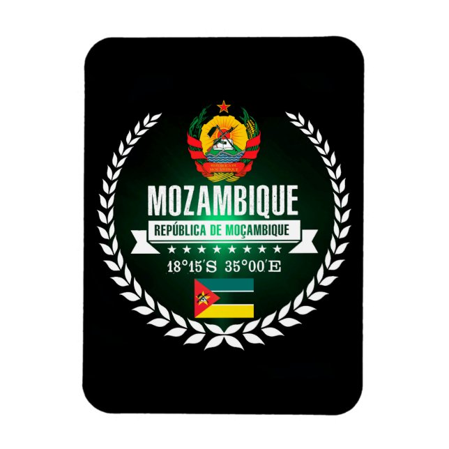 Mozambique Magnet (Vertical)