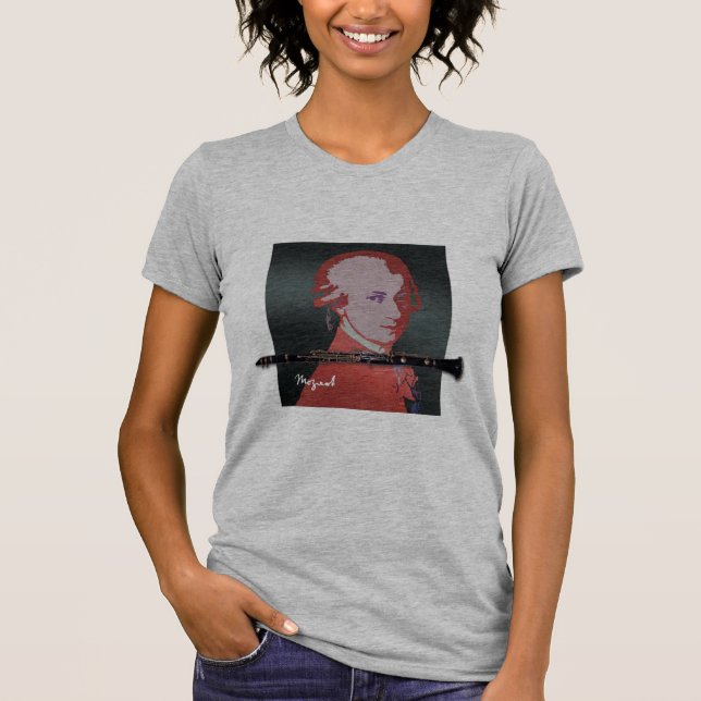 Mozart/Clarinet T-shirt (Front)