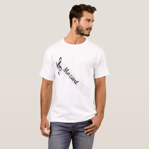Mozart Classical Music Treble T-Shirt