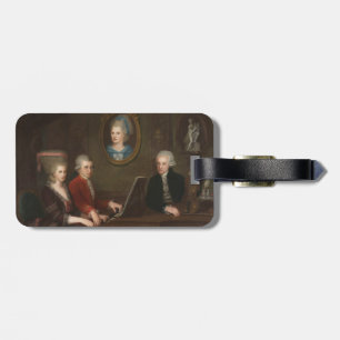 Mozart Family Portrait Luggage Tag