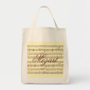 Mozart Gavotte - Grocery Tote Bag