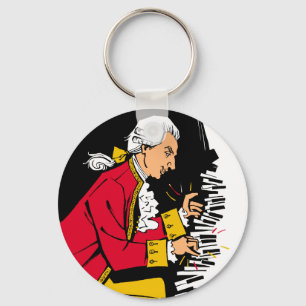 Mozart Key Ring