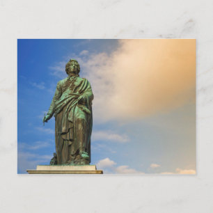 Mozart monument, Salzburg, Austria Postcard