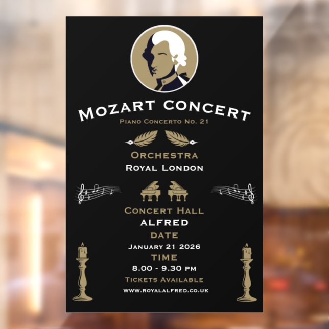 Mozart Music Concert (Sheet 2)