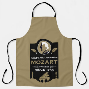 Mozart Music Lover Gift Apron